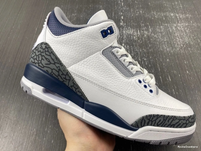 MaikeSneakers Midnight Navy CT8532-140 Air 3 Jordan 0711
